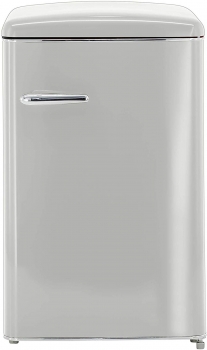 Exquisit Stand Kühlschrank RKS 120-V-H-160F grau ohne Gefrierfach in EEK F 810210200