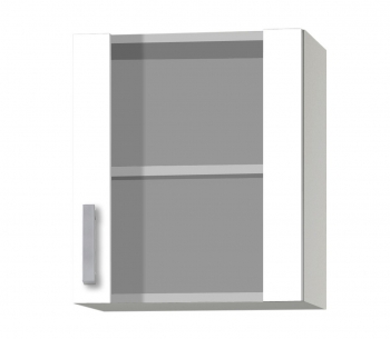 Optifit Jaka Küchen Glashängeschrank Oslo OG556-9 in weiß