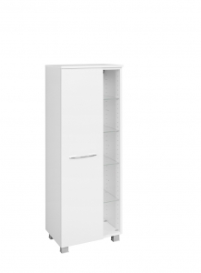 Held Möbel Bad Badezimmer WC Midischrank Portofino 45 cm in weiß