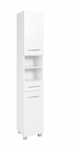 Held Möbel Bad Badezimmer WC Seitenschrank Portofino 30 cm in weiß