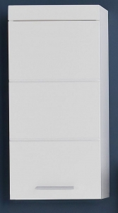 Trendteam Badezimmer Hängeschrank Amanda 37 cm in weiß hochglanz 139350101